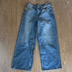 Old Navy Mid-Rise Wow Baggy Jeans Size 0